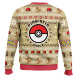 Hooktab Pokemon Gen 1 Pidgeotto Ugly Christmas Sweater