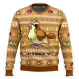 Hooktab Pokemon Gen 1 Pidgey Ugly Christmas Sweater