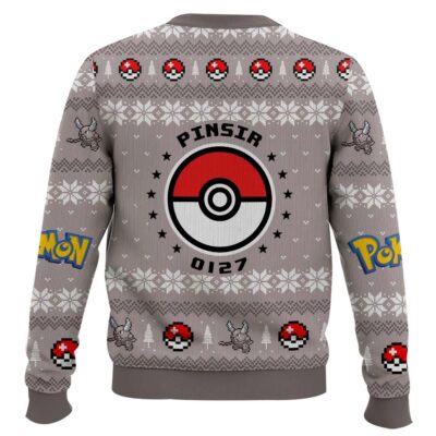 Hooktab Pokemon Gen 1 Pinsir Ugly Christmas Sweater