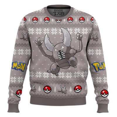 Hooktab Pokemon Gen 1 Pinsir Ugly Christmas Sweater