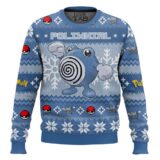 Hooktab Pokemon Gen 1 Poliwhirl Ugly Christmas Sweater