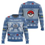 Hooktab Pokemon Gen 1 Poliwrath Ugly Christmas Sweater