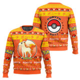 Hooktab Pokemon Gen 1 Ponyta Ugly Christmas Sweater