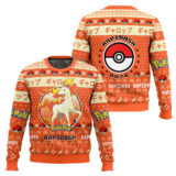 Hooktab Pokemon Gen 1 Rapidash Ugly Christmas Sweater