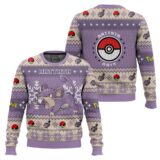 Hooktab Pokemon Gen 1 Rattata Ugly Christmas Sweater