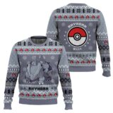 Hooktab Pokemon Gen 1 Rhyhorn Ugly Christmas Sweater