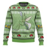 Hooktab Pokemon Gen 1 Scyther Ugly Christmas Sweater