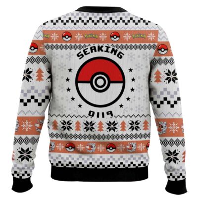 Hooktab Pokemon Gen 1 Seaking Ugly Christmas Sweater