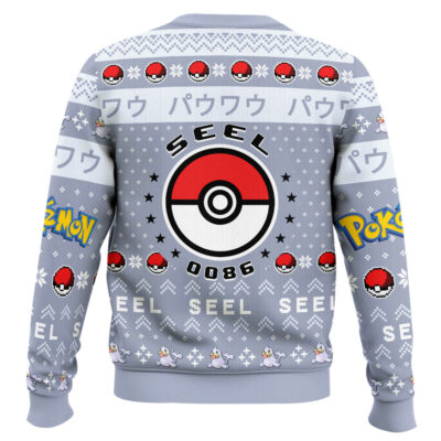 Hooktab Pokemon Gen 1 Seel Ugly Christmas Sweater