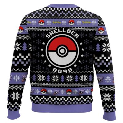 Hooktab Pokemon Gen 1 Shellder Ugly Christmas Sweater