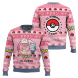 Hooktab Pokemon Gen 1 Slowbro Ugly Christmas Sweater