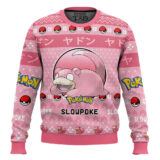 Hooktab Pokemon Gen 1 Slowpoke Ugly Christmas Sweater