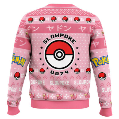 Hooktab Pokemon Gen 1 Slowpoke Ugly Christmas Sweater