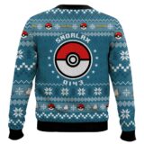 Hooktab Pokemon Gen 1 Snorlax Ugly Christmas Sweater