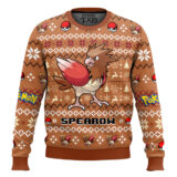 Hooktab Pokemon Gen 1 Spearow Ugly Christmas Sweater