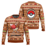 Hooktab Pokemon Gen 1 Spearow Ugly Christmas Sweater