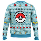 Hooktab Pokemon Gen 1 Squirtle Ugly Christmas Sweater