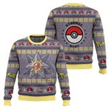 Hooktab Pokemon Gen 1 Starmie Ugly Christmas Sweater