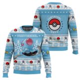 Hooktab Pokemon Gen 1 Tentacool Ugly Christmas Sweater