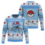 Hooktab Pokemon Gen 1 Tentacruel Ugly Christmas Sweater