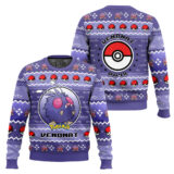 Hooktab Pokemon Gen 1 Venonat Ugly Christmas Sweater