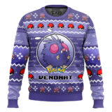 Hooktab Pokemon Gen 1 Venonat Ugly Christmas Sweater