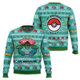 Hooktab Pokemon Gen 1 Venusaur Ugly Christmas Sweater
