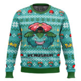 Hooktab Pokemon Gen 1 Venusaur Ugly Christmas Sweater