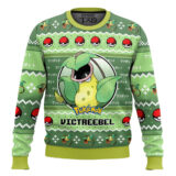 Hooktab Pokemon Gen 1 Victreebel Ugly Christmas Sweater
