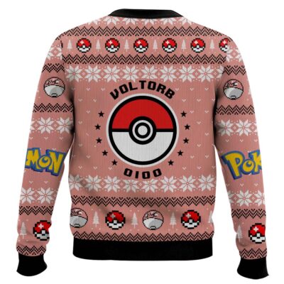 Hooktab Pokemon Gen 1 Voltorb Ugly Christmas Sweater