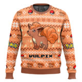 Hooktab Pokemon Gen 1 Vulpix Ugly Christmas Sweater