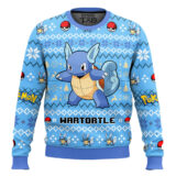 Hooktab Pokemon Gen 1 Wartortle Ugly Christmas Sweater