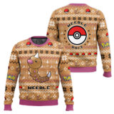 Hooktab Pokemon Gen 1 Weedle Ugly Christmas Sweater