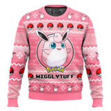 Hooktab Pokemon Gen 1 Wigglytuff Ugly Christmas Sweater