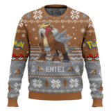 Hooktab Pokemon Gen 2 Entei Ugly Christmas Sweater