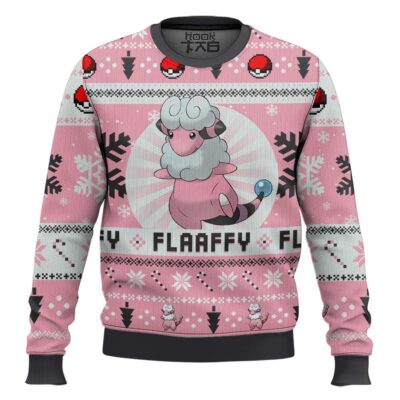 Hooktab Pokemon Gen 2 Flaaffy Ugly Christmas Sweater