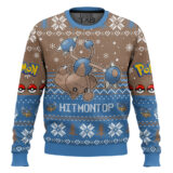 Hooktab Pokemon Gen 2 Hitmontop Ugly Christmas Sweater