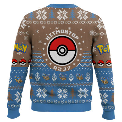 Hooktab Pokemon Gen 2 Hitmontop Ugly Christmas Sweater