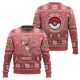 Hooktab Pokemon Gen 2 Magby Ugly Christmas Sweater