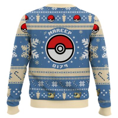 Hooktab Pokemon Gen 2 Mareep Ugly Christmas Sweater