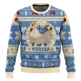 Hooktab Pokemon Gen 2 Mareep Ugly Christmas Sweater