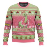Hooktab Pokemon Gen 2 Meganium Ugly Christmas Sweater