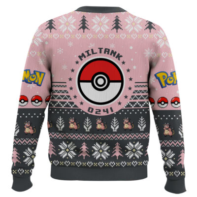 Hooktab Pokemon Gen 2 Miltank Ugly Christmas Sweater