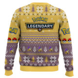 Hooktab Pokemon Gen 2 Raikou Ugly Christmas Sweater