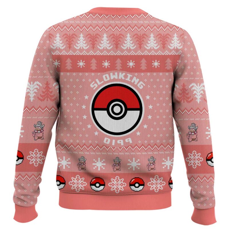 Hooktab Pokemon Gen 2 Slowking Ugly Christmas Sweater Hooktab Pokemon Gen 2 Slowking Ugly Christmas Sweater