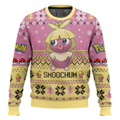 Hooktab Pokemon Gen 2 Smoochum Ugly Christmas Sweater