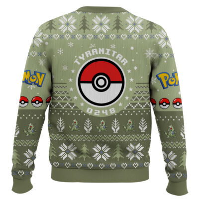 Hooktab Pokemon Gen 2 Tyranitar Ugly Christmas Sweater