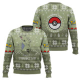 Hooktab Pokemon Gen 2 Tyranitar Ugly Christmas Sweater