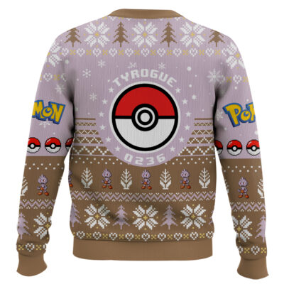 Hooktab Pokemon Gen 2 Tyrogue Ugly Christmas Sweater
