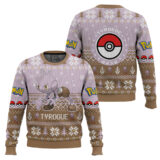 Hooktab Pokemon Gen 2 Tyrogue Ugly Christmas Sweater